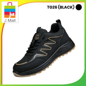 J MALL Insulation 6kV Safety Shoes for Men Women Anti-Smashing Anti-piercing Breathable Protective Work Shoes - TG26 (BLACK)