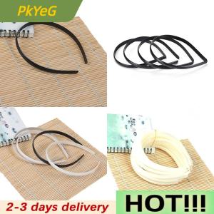 PkYeG hedeguoji🍬Gift💕 Towering Pride 10 Pcs Set Plastic Hair Band No Teeth Children Hair Accessory DIY Craft 2 Colors