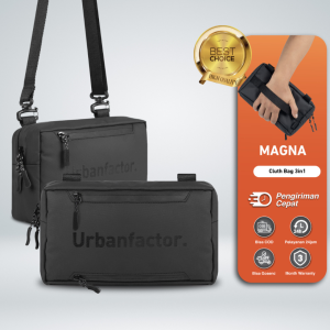 Promo Tas Selempang Clutch Bag 2 in 1 Urban Factor - Magna terlaris