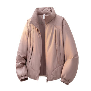 2026 Starlai Special Stand-up Collar Wool Cotton Cotton Clothes Couple Winter Warm Jacket American Cotton Jacket Outdoor Cold