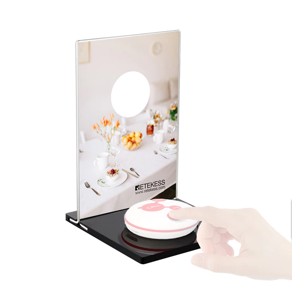 [ พร้อมจัดส่ง ] Desktop card for wireless calling buttons pagers แท่น ...
