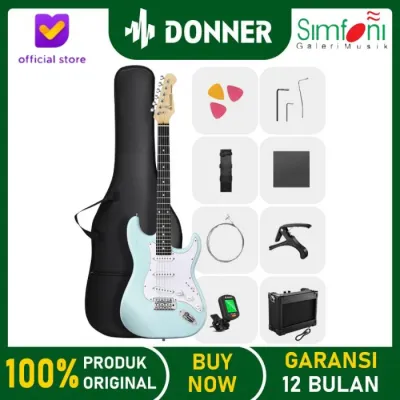 Donner DST-80 Electric Guitar - Surf Green