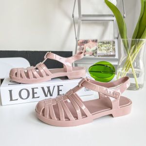 Free Shipping 2026 New Casual Jelly Crystal WomenS Shoes Summer Roman Retro Closed-Toe Flat Fashion WomenS Sandals