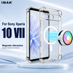 Ốp Lưng Từ Tính Cho Sony Xperia 10 VII Trong Suốt Chống Vân Tay TPU CA0003
