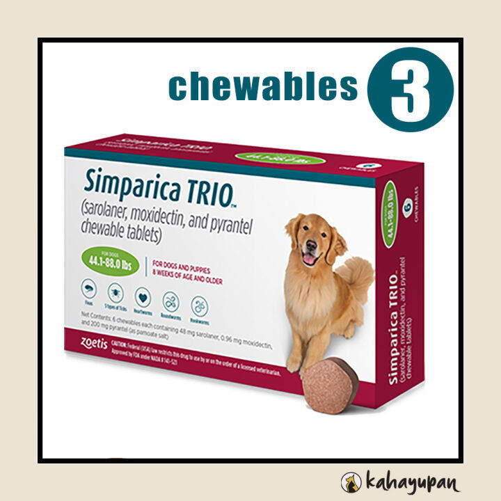 Heartworm chewable for sales dogs