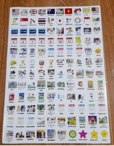 Trọn bộ Sticker từ vựng tiếng anh lớp 1 đến lớp 5 Global (Mới) - Bộ Giáo Dục