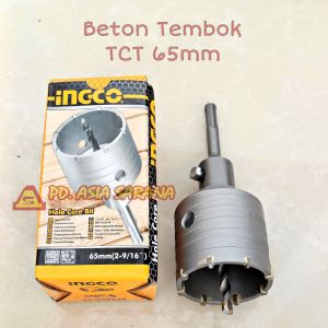 Hole Core Bit TCT (65mm) Saw Bit INGCO HCB0651 Mata Bor Tembok Beton