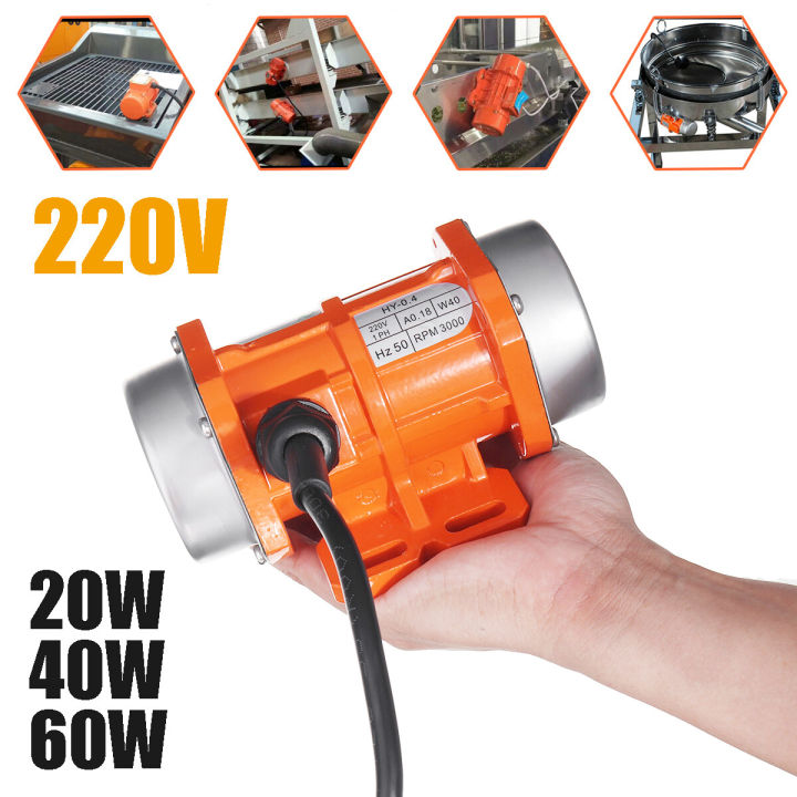 Máy Rung Bê Tông Động Cơ Rung 20/40/60W 220V 3000Rpm Hợp Kim Nhôm Một ...