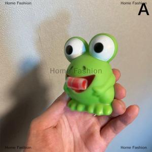 [COD] Home Fashion Children Creative Decompression Fidget Toys Pinch Frog Dinosaur Sticking Tongue Out Relieve Stress Toy Christmas Gifts For Kids
