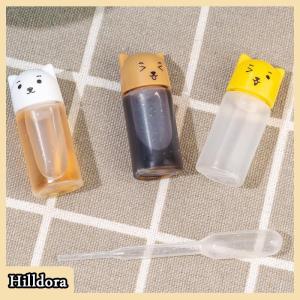 [Hilldora] 3PCS 2PCS Mini Seasoning Sauce Bottle Portable Tomato Ketchup Bottle Salad Dressing Container for Bento Lunch Box Kitchen Jars