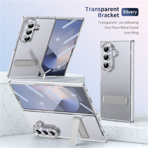 For Samsung Galaxy Z Fold 8 Ultra 5G Case Screen Protector Transparent Case For ZFold 8 Fold8 Ultra Bracket Stand Holder Cover