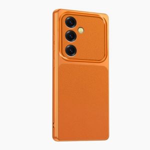 For Samsung Galaxy S26 Plus New faux leather phone case high-quality anti drop cover
