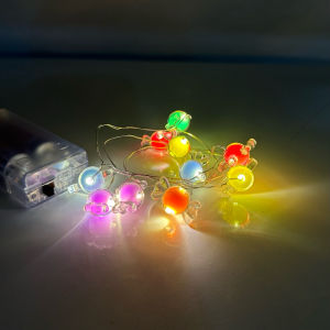 Dây đèn led có charm KẸO NGỌT handmade trang trí decor dễ thương S0817