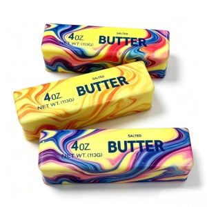 CHLOCH Butter Stick Toy Slow Rising Squeeze Stress Relief Decompression Soft Funny Creative Gift for Kids Adults New