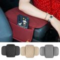 ROLL Portable Center Console Armrest Cushion Height Increasing Multifunctional Storage Box Convenient PU Leather Armrest Pad Car. 