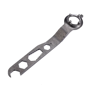 4Prong Angle Grinder Wrench High Strength Steel Spanner For Easy And Secure Grip In Workshops Home Repairs Secure Grip