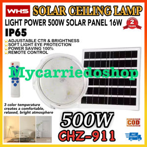 WHS 500W Solar Ceiling Lamp 2 Year Warranty Home Indoor Ceiling Light BalconyStairSolar GardenBedroom Ceiling Lights