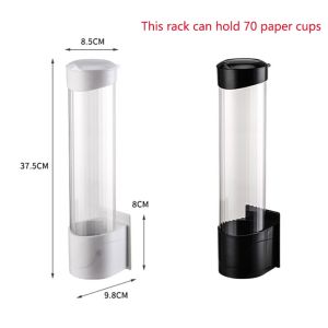 Anti Dust Dispenser Gelas Paper Cup Kertas Paper Dispenser Automatic Paper Cup Dispenser Plastic Holder
