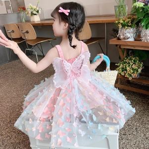 Pink Dress for Kids Girls Glenda Dress Princess 2024 New High Quality Girls Dress for Kids Girls 5 to 15
