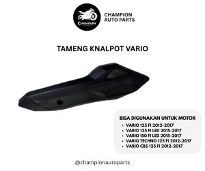 Tameng Knalpot VARIO 125 FI - VARIO 150 FI - LED 2015 - 2016 - 2017 Tutup Cover Pelindung Muffler