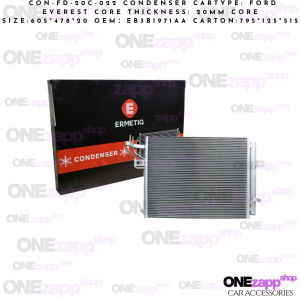 CON-FD-20C-022 Condenser for Ford Everest Core 20mm Thickness High-Quality Replacement Part