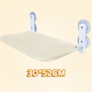 SKISOPGO Cat Hammock Suction Cup Foldable Cat Hammock Free Installation Cat Bed Cat Window Hammock