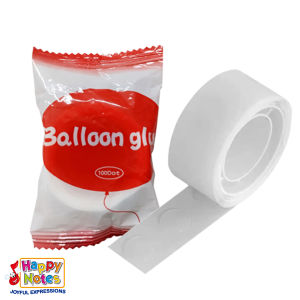 Happy Notes Balloon Accessories (100pcs Balloons Glue Dot Adhesive)Wedding Bday etc. Party needs