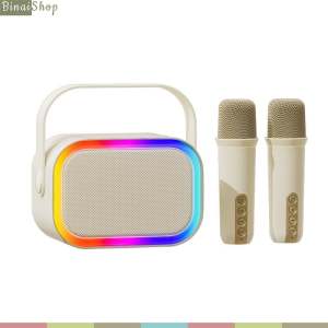 Philips TAS2808 - Loa Karaoke Bluetooth Hiệu Ứng Ánh Sáng RGB Micro Chống Ồn Pin 10 Giờ