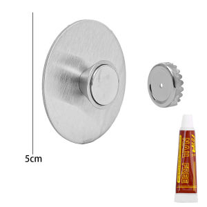 4pcs New Stainless Steel Magnetic Soap Holder Hook Wall-Mounted Dispenser Bathroom Universal Removable Soap Magnet Storage Rack