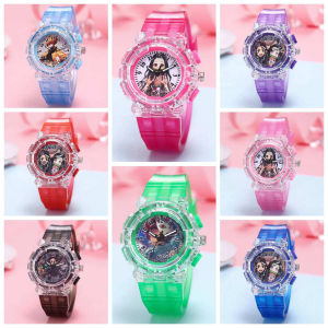 Demon Slayer Tanjirou Nezuko Zenitsu Japanese Anime Cartoon Watch Children Kids Boys Girls Bracelet Luminous Wrist Watch Birthday Gift Toy [Chinatera]