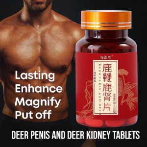 Cant Stop Deer Antler and Kidney Tablets for All Year Round Male and Middle-aged Consumers Nourishing Health and Strengthening Body