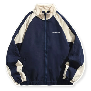 VARSITY JACKET VINTAGE SOFT PARASUT WATERPROOF MANTEL PRIA