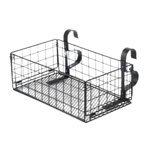 Folding Pool Storage Basket Organizers Poolside Storage Basket Large Capacity Swimming Pool Storage Rack Easy to Use