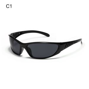 MARBLEX Punk UV400 Sun Glasses Aesthetic Y2K Sunglasses Cycling Sports Sunglasses