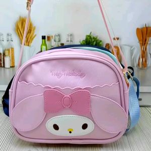 Tas Selempang Import / Tas Slempang Katakter Sanrio / Tas Slempang Kuromi / Tas Cinnamoroll / Selempang My Melody