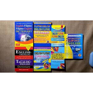 Diksyunaryong Filipino-English available(JumboMedium Size)