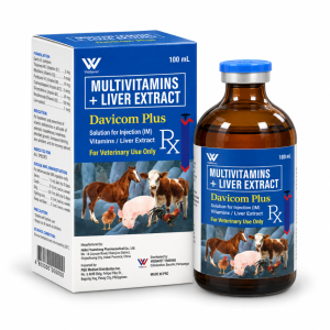 Viddavet 100ml Davicom plus B-complex +Liver Extract for swine poultry livestock