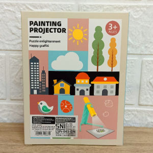 Mainan Anak Menggambar  Projection Painting Animal Dan Dinosaurus