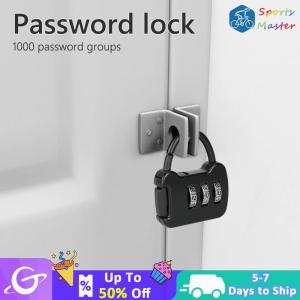 【New Arrival】 Cycling Gear Lock 3 Digit Combination Metal Padlock Durable Anti-theft Lock for Bike and Locker
