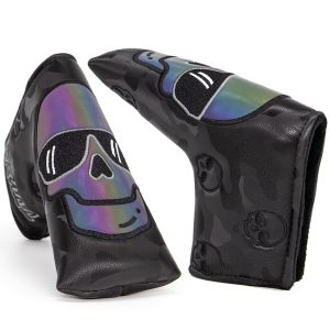3Colors Golf Blade Putter Cover  Golf Club Head Covers for Putter Leather Blade Putter Headcover with Magnetic Closure