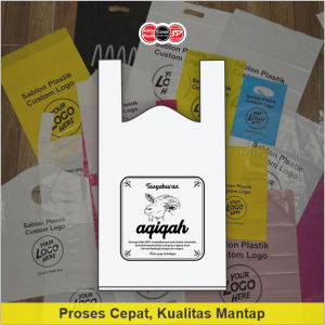 (Isi 25pcs) Kantong plastik Aqiqah - Plastik Kresek Tasyakuran