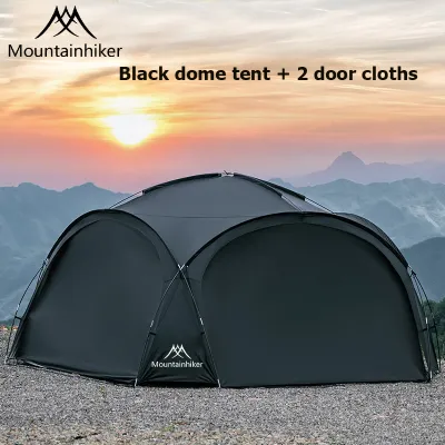 MOUNTAINHIKER Outdoor Portable Camping Dome Tent Shelter Dome Tent with Door Cloth