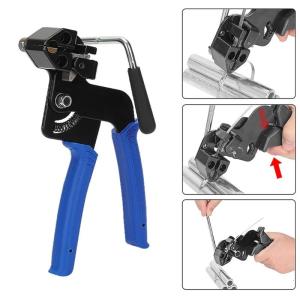 Kim loại thép không gỉ Tie Guns Dây buộc cáp kìm dây cáp kim loại Dây buộc cáp công cụ dây buộc cáp Guns cho thắt chặt cắt cáp Dây buộc cáp