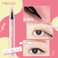 PINKFLASH Eyeliner Pen Waterproof Anti Air Tahan Lama Pink Flash Murah OhMyLine. 