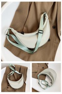 READY bisa COD Tas Bahu Mini Wanita Sling Bag Tas Selempang half moon Waist Bag terbaru 2024