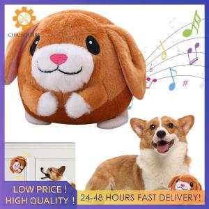 【New Arrival】 Active Moving Pet Plush Toy for Dogs Durable Chewable IQ Training Ball Indoor Play Fun