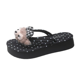 Free Shipping Thick-Soled Flip-Flops For Women Summer Outdoor Wear 2026 New Style Fashionable And Versatile Beach Sandals