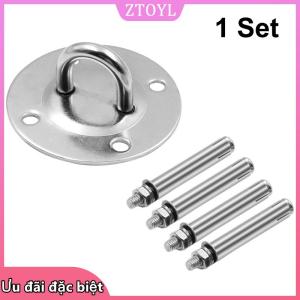 🎀ZTOYL✨ 1 2 3 Bộ khung treo bằng thép không gỉ móc treo Ghế võng treo tường móc Neo móc treo Yoga