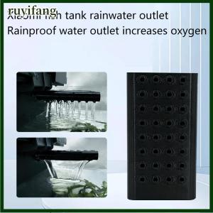 ruyifang สำหรับดัดแปลงตู้ปลา Xiaomi Mijia ที่ใช้ได้สองแบบอุปกรณ์เสริมในการตกแต่งน้ำตกด้วยน้ำฝน