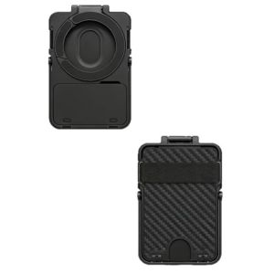 MINIFELE 262 Carbon Fiber Texture ic Phone Holder Ultra-Thin Foldable Desktop Bracket Portable Multi-Angle Adjustable Phone Wallet Stand Mobile Phone